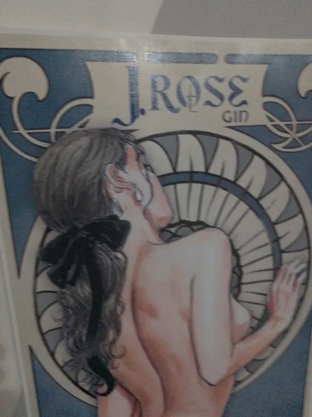 Poster Milo Manara J.Rose Gin N.5