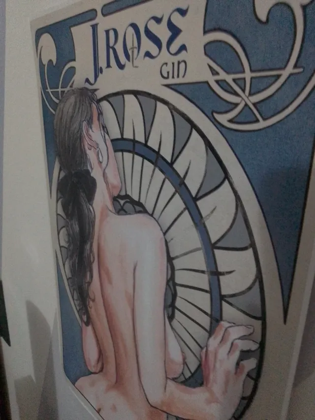 Poster Milo Manara J.Rose Gin N.5