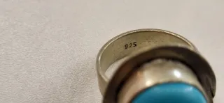 Lote de Joyería Plata y Turquesa