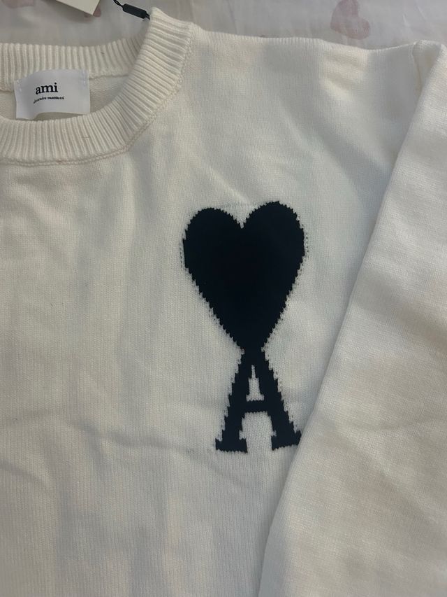 Jersey Ami Paris Corazón Negro