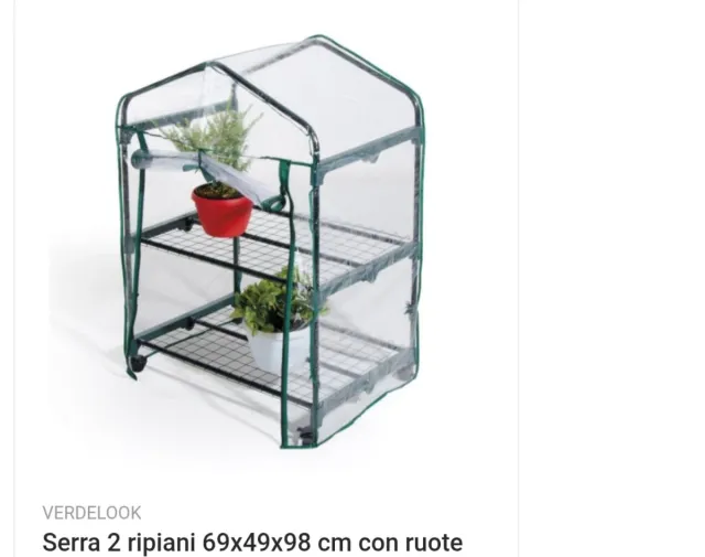 Piccola serra da balcone