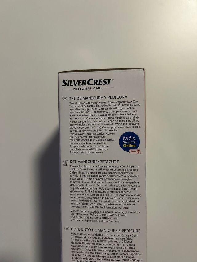 Set per manicure e pedicure SilverCrest