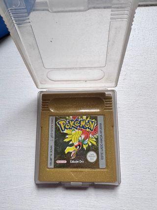 Pokémon Edición Oro Game Boy DMG-AAUS-ESP