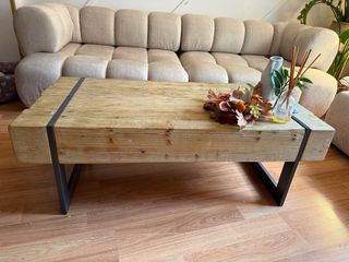 Mesa de centro madera de Maisons du monde 120*60