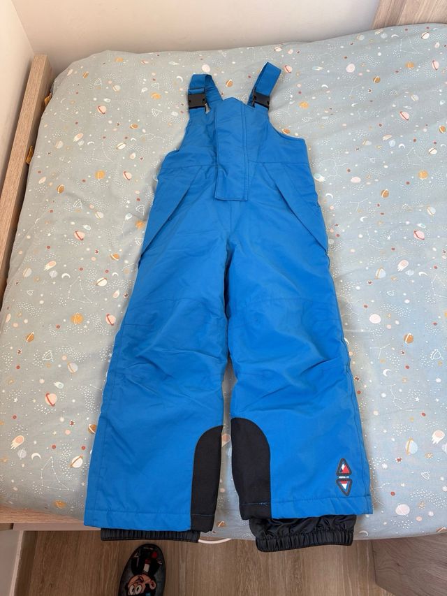 Mono de nieve azul Talla 2-3 años