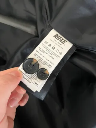 Cappotto  Nero Rifle Uomo