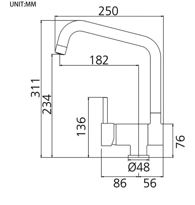 Rubinetto Grigema G4004 Monocomando
