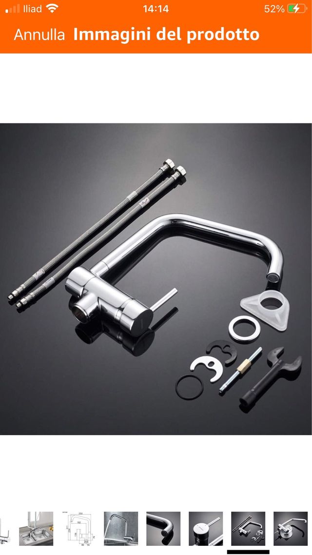 Rubinetto Grigema G4004 Monocomando