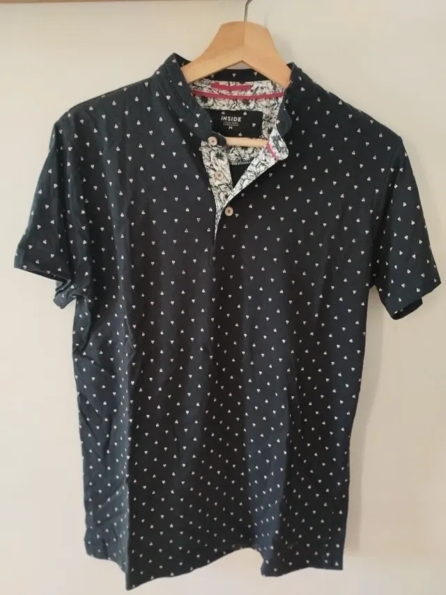 Polo INSIDE negro talla M