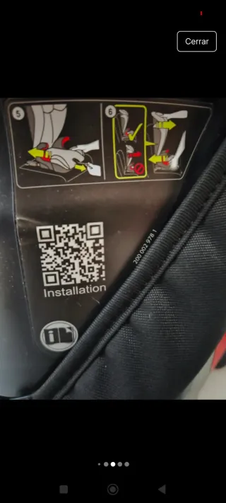 Silla de coche Britax Römer negra