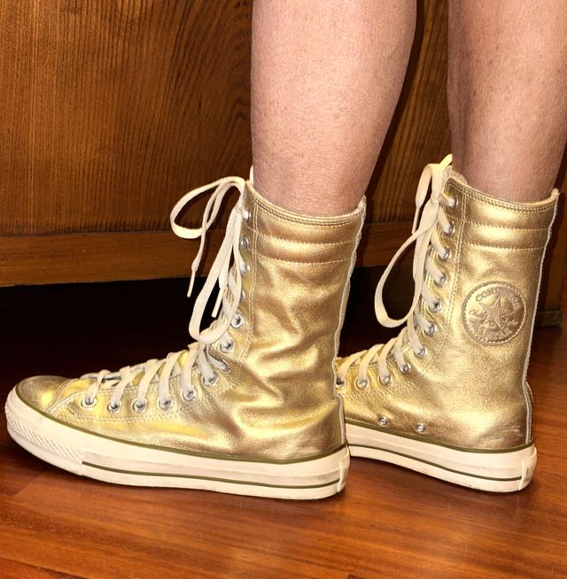 Converse All Star Stivali Oro