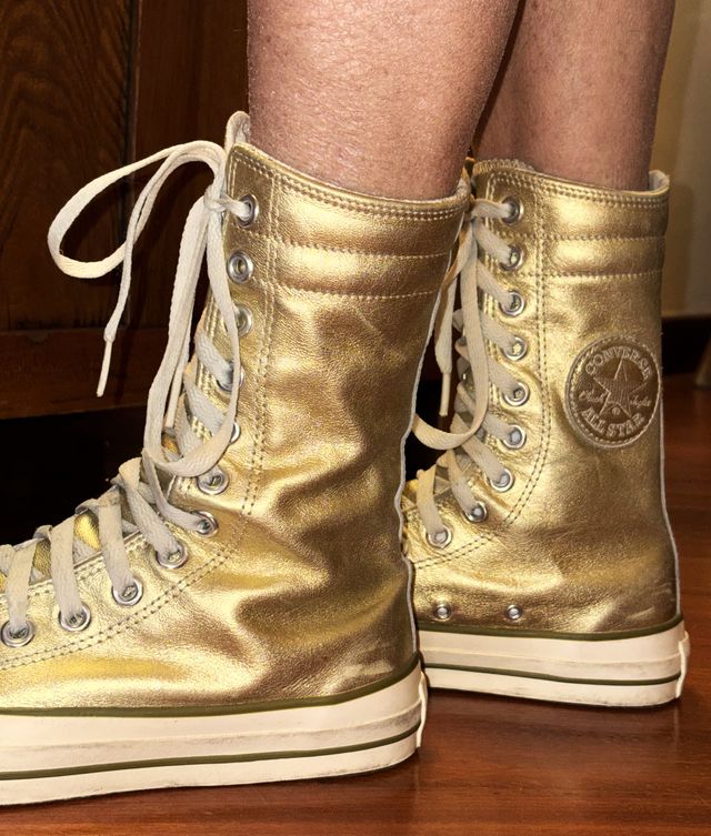 Converse All Star Stivali Oro