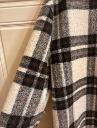 Cappotto Stradivarius quadri donna taglia XS