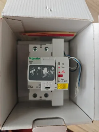 Diferencial Rearmable Schneider Acti9 RED