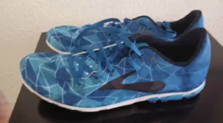 Zapatillas Brooks Azules Geométricas