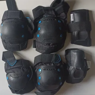 Protecciones Patinaje Adulto Oxelo.Talla M