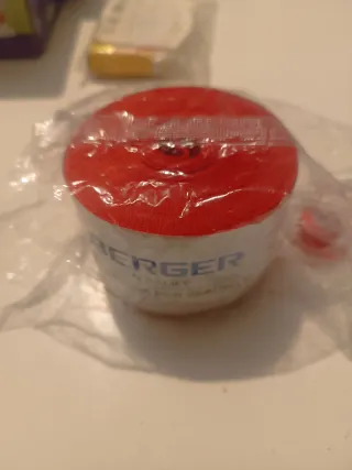 Cinturón de seguridad rojo