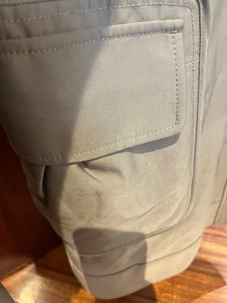 Gabardina Bimba y Lola Beige aunque  talla S,