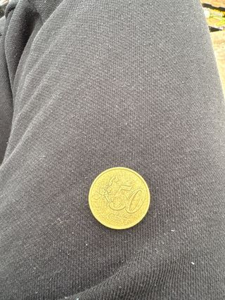 Moneda 50 céntimos 2001 RF