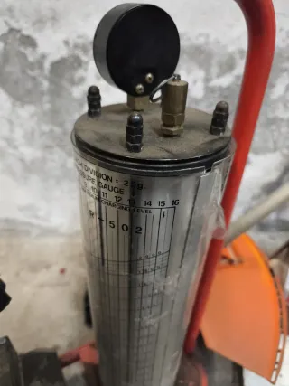 Baquena del aire acondicionado