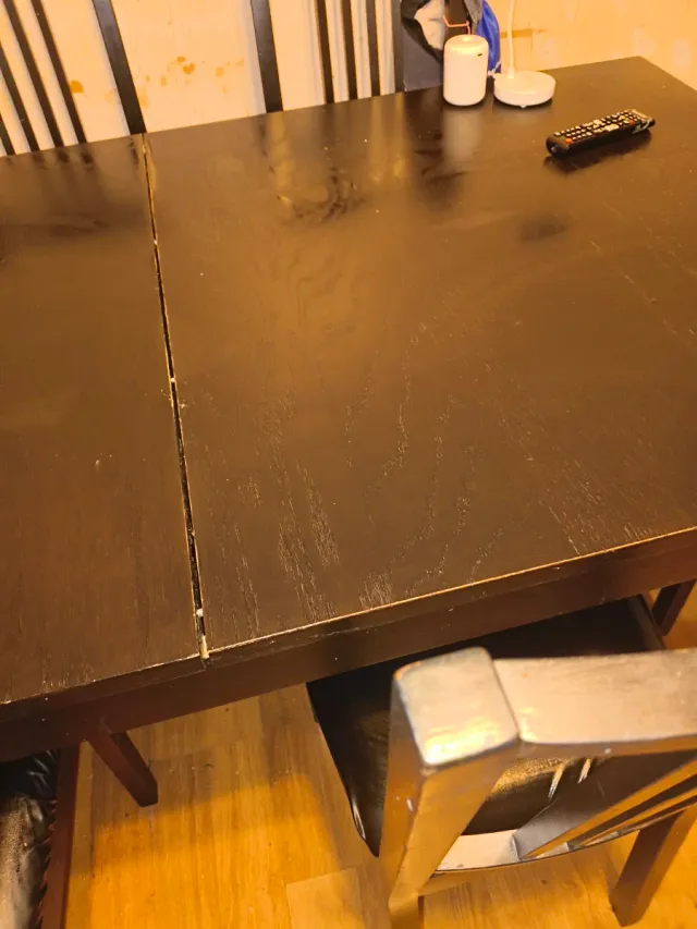 Mesa extensible salón con 6 sillas