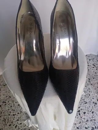 Zapatos de tacón Blue Box negros talla 41