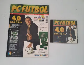 PC Futbol 4.0 Completo Juego + Revista
