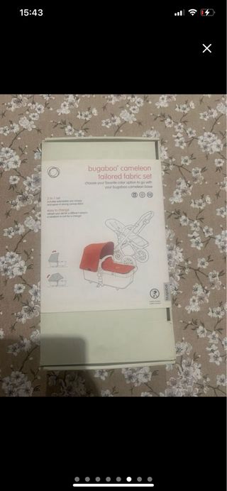 Capota y cubrepies Bugaboo Camaleón 3
