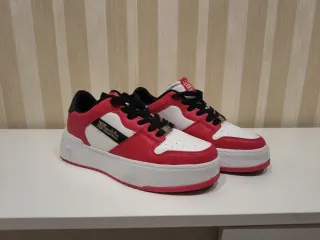 Zapatillas Dr Franklin Originales Rojas y Blancas