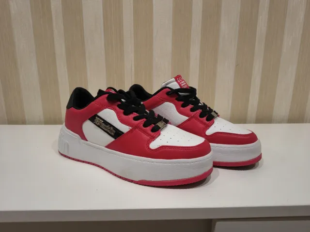 Zapatillas Dr Franklin Originales Rojas y Blancas