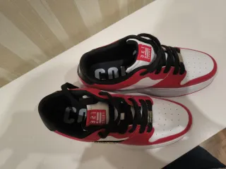 Zapatillas Dr Franklin Originales Rojas y Blancas