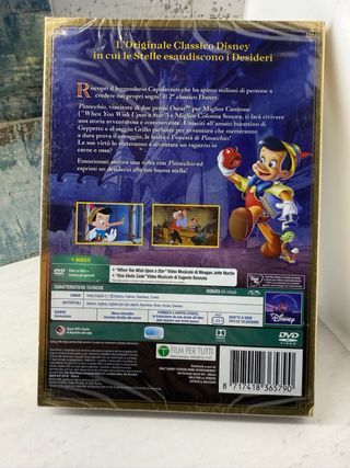 DVD Pinocchio Walt Disney