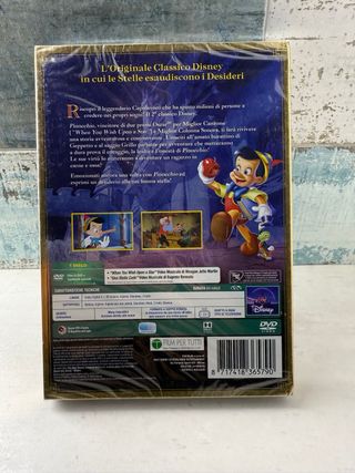 DVD Pinocchio Walt Disney