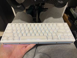 Teclado Mecánico 65% Weikav Nut Blanco