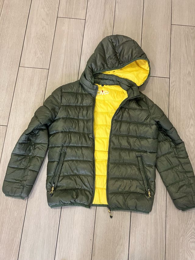 Cazadora CMP verde y amarilla
