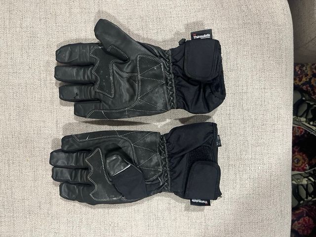 Guantes Moto 3M Thinsulate Negros