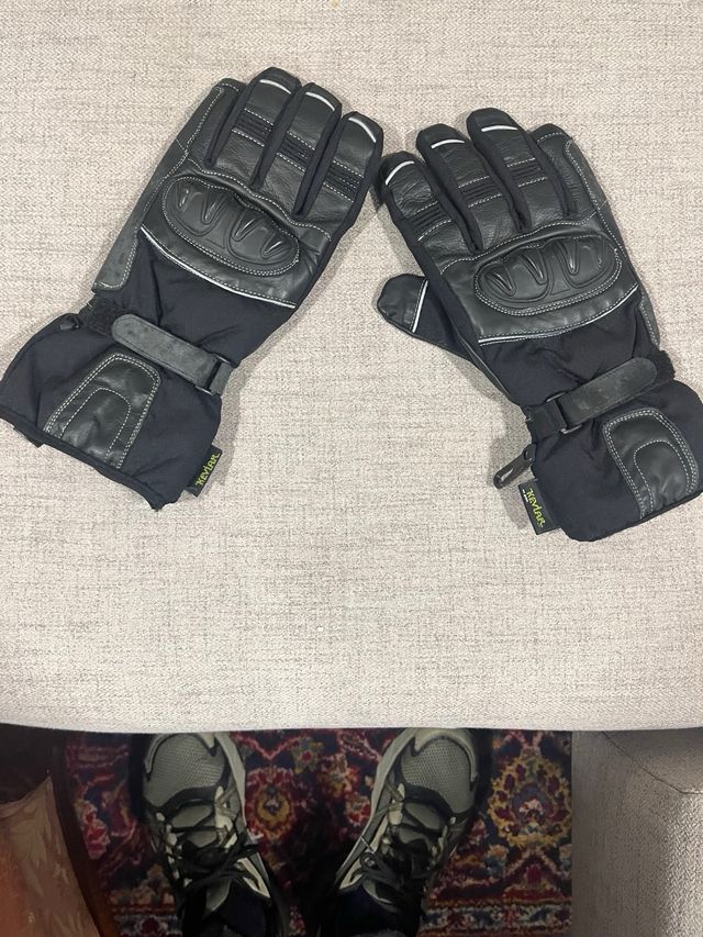 Guantes Moto 3M Thinsulate Negros