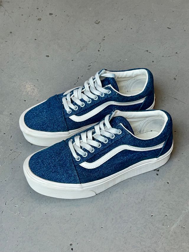 Zapatillas Vans 41, Old Skool Stackform Denim azul