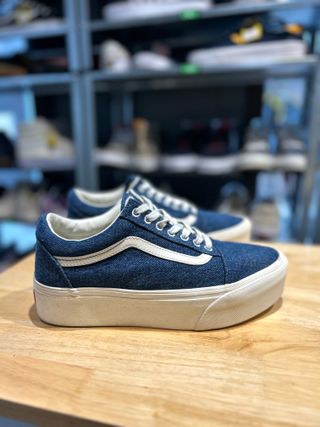 Zapatillas Vans 41, Old Skool Stackform Denim azul