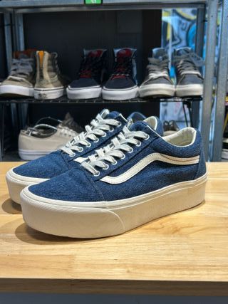 Zapatillas Vans 41, Old Skool Stackform Denim azul