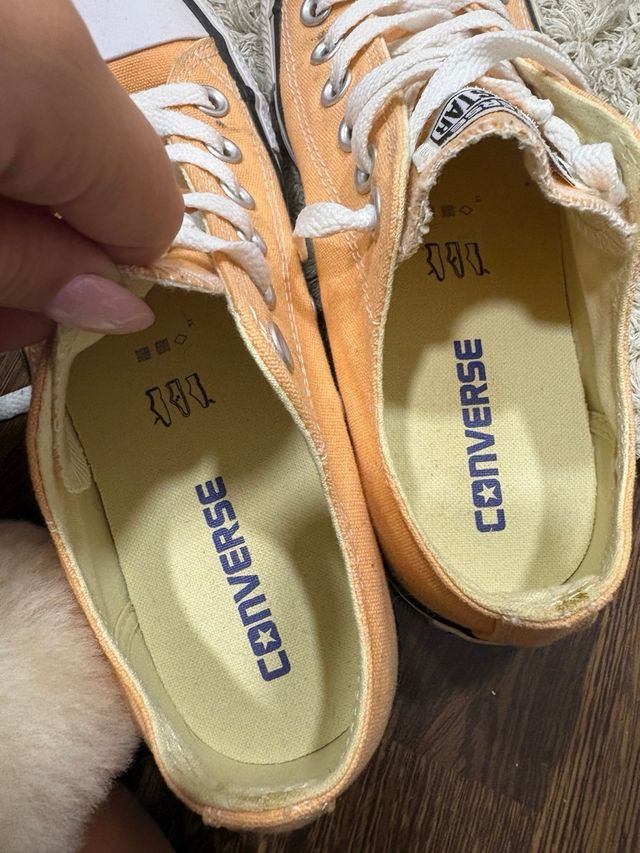 Converse Bajas Salmón Talla 38