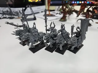 Warhammer Caballeros del Caos 5 unidades montadas