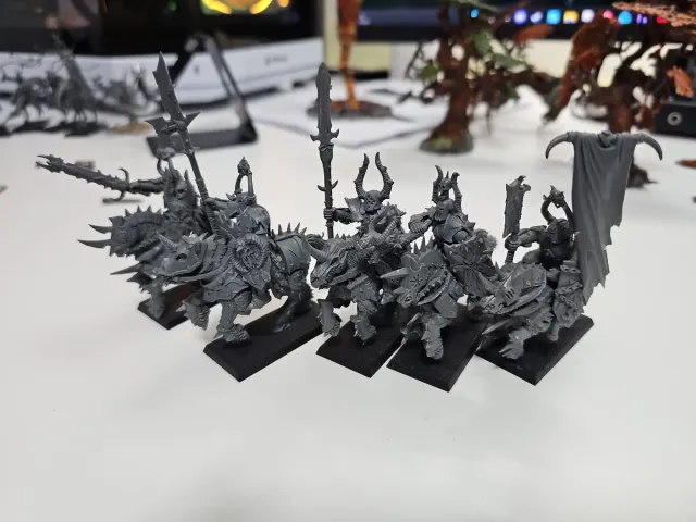 Warhammer Caballeros del Caos 5 unidades montadas