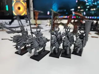Warhammer Caballeros del Caos 5 unidades montadas