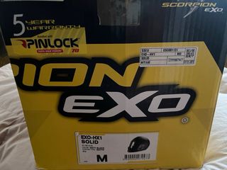 Casco Scorpion EXO HX1 Negro Mate Talla M