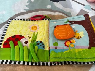 Pack de 2 Libros sensoriales  bebé animales