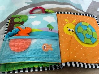 Pack de 2 Libros sensoriales  bebé animales