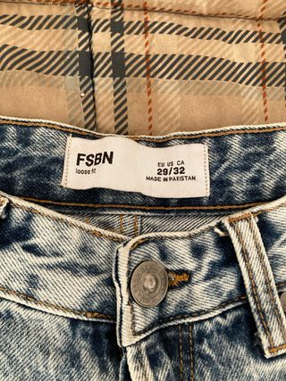 Pantalón vaquero FSBN Loose Fit 29/32