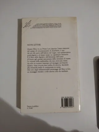 Se questo è un uomo (Nuove letture)