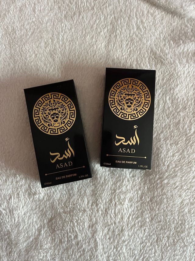 2 Perfumes Asad Negro 50ml